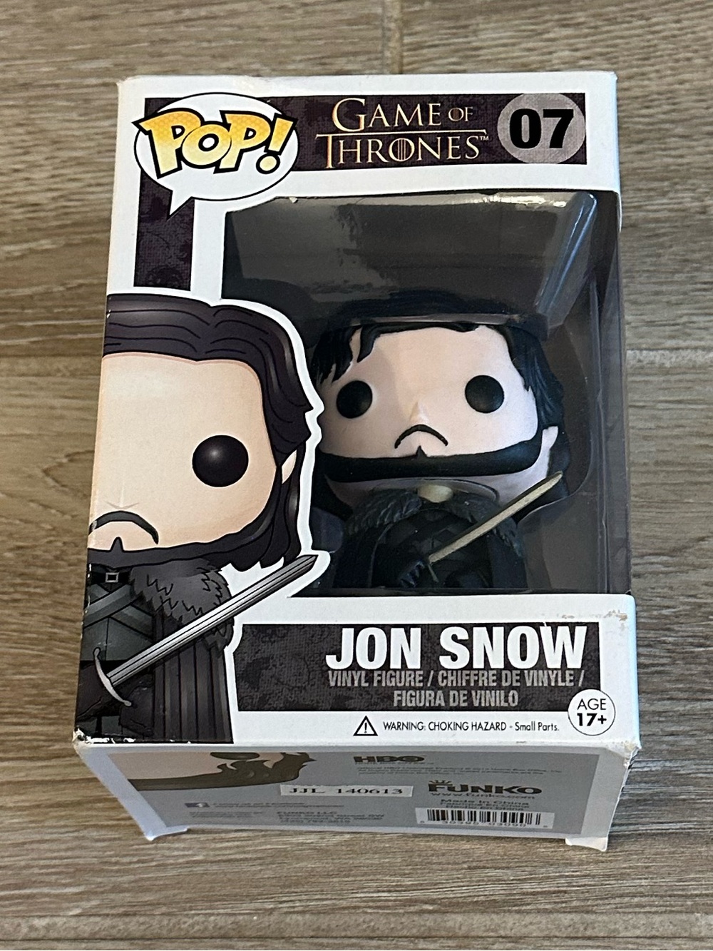 Funko Pop! Game Of Thrones “Jon Snow” #07 Vinyl Figure